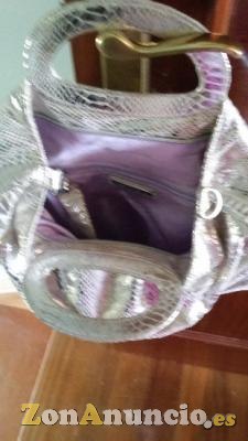 BOLSO PLATEADO