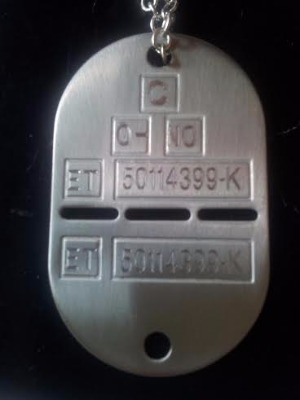 CHAPAS MILITARES EN ORO o PLATA