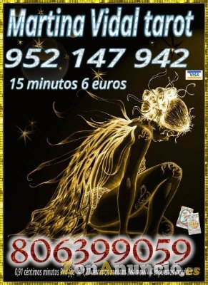 Martina Vidal 15 minutos 6 euros tarot profesional