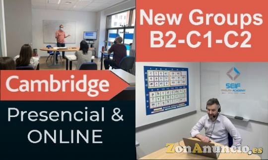 CURSOS DE FIRST Y ADVANCED - CAMBRIDGE - SEIF ENGLISH