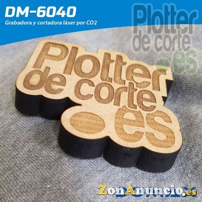 Cortadora laser 60x40 cm grabado y corte madera cristal
