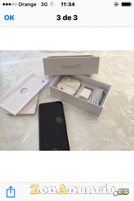 Apple iPhone 64GB 6S(nuevo y original) 560€