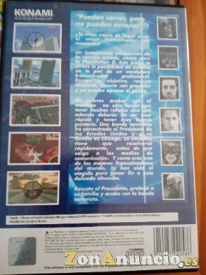 Juego de ps2 silens scope