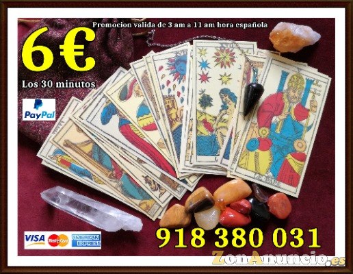 Tarot barato! sin limites de preguntas.