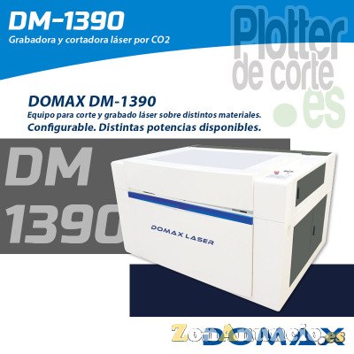 Cortadora laser co2 Domax DM1390 de 130x90cm