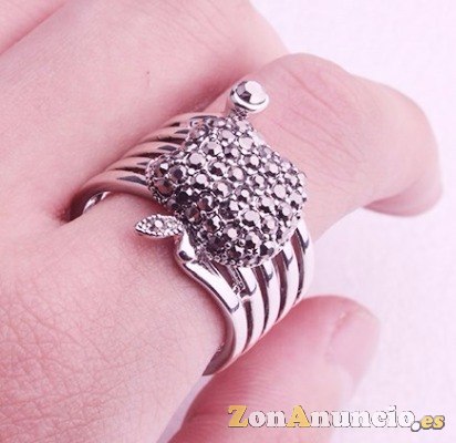 ANILLO FORMA MANZANA