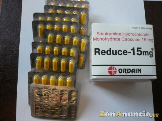 Reduce 15mg (Sibutramina Meridia) 30 Cápsulas