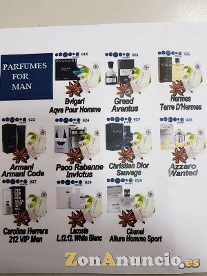 Perfumes de gama alta