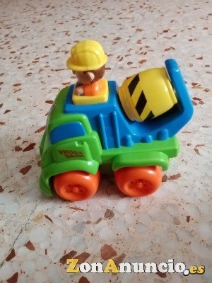 juguete de hormigonera veloz