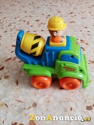 juguete de hormigonera veloz