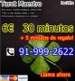 Venta Otros Servicios: 30 min+ 5 min de regalo a 6 euros