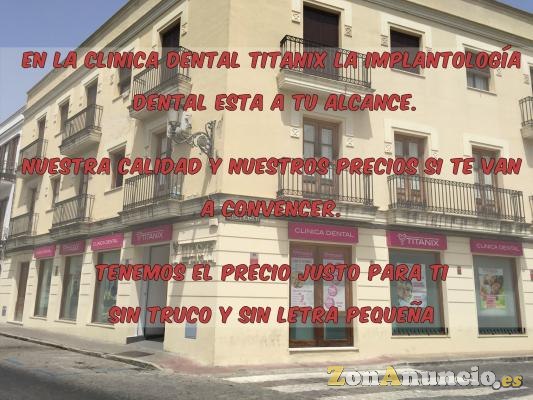 DENTISTA EN JEREZ 200€ IMPLANTE DENTAL EN TITANIX