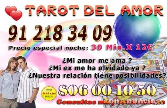 Tarot del Amor 30 MIN 12€ 91 218 34 09
