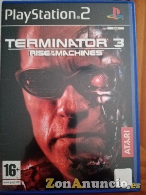 Juego de ps2 llamado Termineitor 3