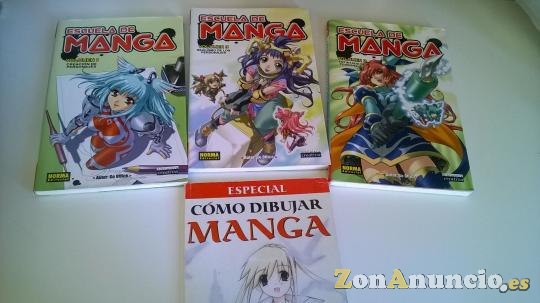 Libros  Escuela de Manga  1-3 + especial