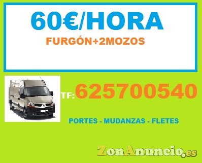 Anuncios minimudanzas  625:7005;40 Madrid