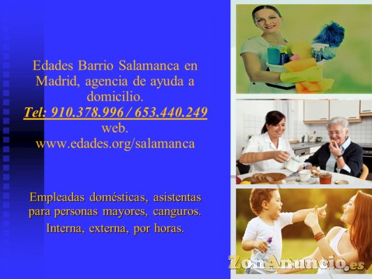 AGENCIA DE ASISTENTAS DE HOGAR. 910378996