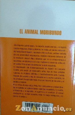 El Animal Moribundo de Philip Roth