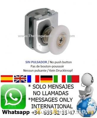 RECAMBIOS Y PIEZAS DE PLÁSTICO PARA MAMPARAS.