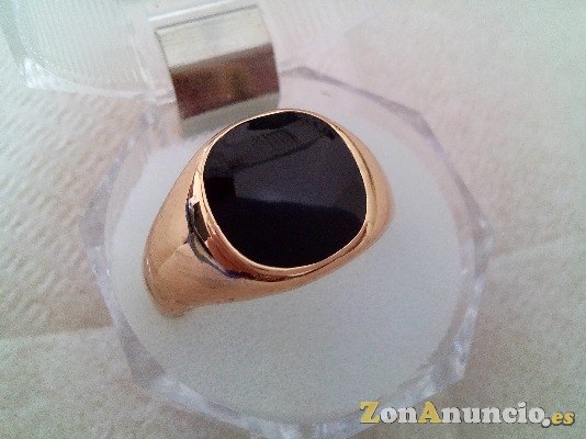 ANILLO CHAPADO DE ORO  UNISEX