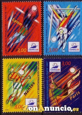 Cambio sellos de Francia por Alemania 3x1