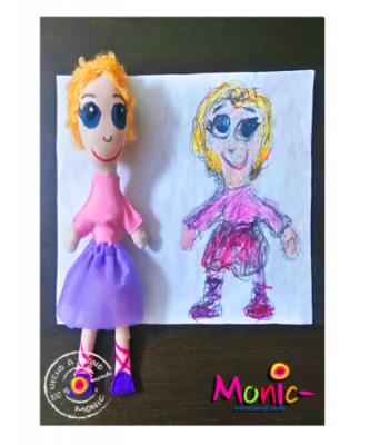 MUÑECAS DE TRAPO HECHAS A MANO, -PERSONALIZADAS
