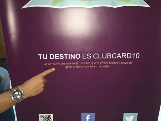 INVIERTE ,CON CLUBCARD10, UNA EMPRESA MULTINIVEL