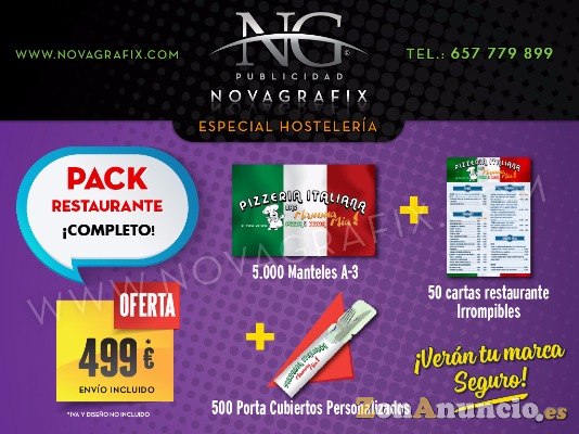 Especial restaurantes y negocios hostelería
