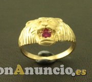 SELLOS Y COLGANTES  LEON en oro ó plata