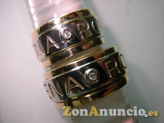 ALIANZAS PERSONALIZADAS AL GUSTO DEL CLIENTE.