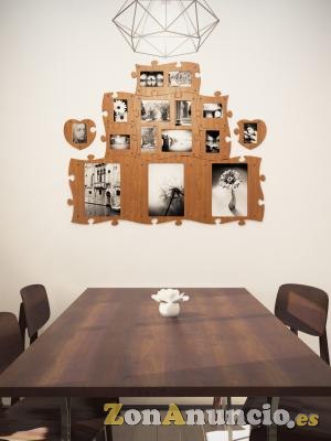 Muebles y accesorios de madera natural