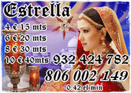 Tarot visa económico 5 euros 17 mtos. 806-131-072