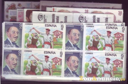 Compro sellos de España por kilos
