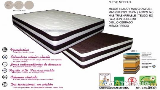 COLCHÓN  VISCO 8 DE LUXE