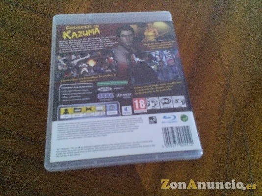 JUEGOS DE PS3 YAKUZA 3 + FIFA 2008