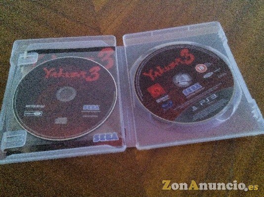 JUEGOS DE PS3 YAKUZA 3 + FIFA 2008