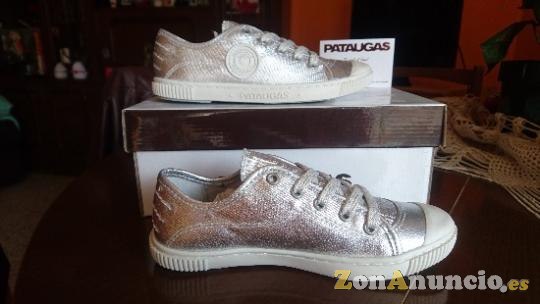 Zapatillas niña plata Pataugas 30
