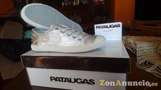 Zapatillas niña plata Pataugas 30