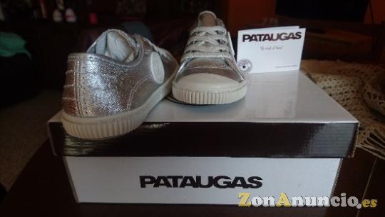 Zapatillas niña plata Pataugas 30