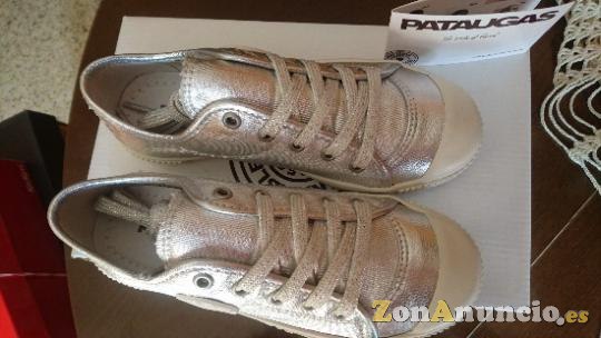 Zapatillas niña plata Pataugas 30