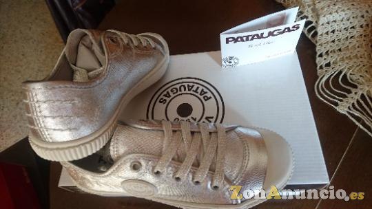Zapatillas niña plata Pataugas 30