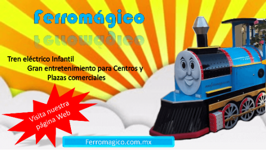 Tren eléctrico infantil