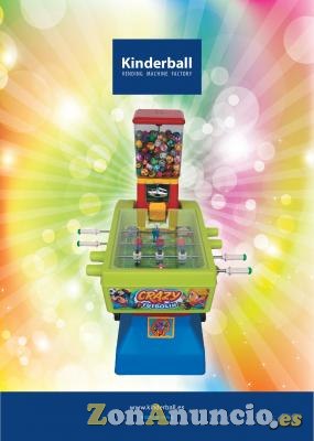 expendedora de bolas de juguetes