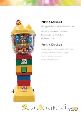 expendedora de bolas de juguetes