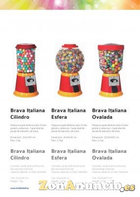 expendedora de bolas de juguetes