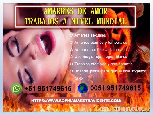 AMARRES DE AMOR INMEDIATOS