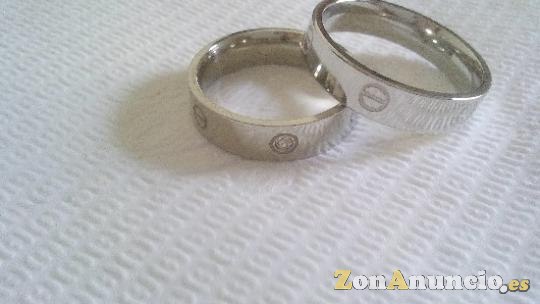 ALIANZAS DE TITANEO DE CARTIER DE CHICO