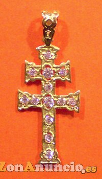 cruces caravaca en oro y plata