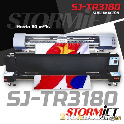 Impresora de sublimacion de banderas StormJet