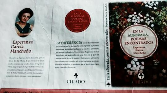 POESÍA , NOVELA Y RELATOS BREVES